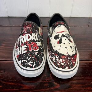 Vans x Friday the 13th Jason Voorhees Classic Slip-On – Men’s Size 9